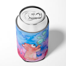 Load image into Gallery viewer, Bear and Bubbles Watercolor Can or Bottle Hugger BB7347CC