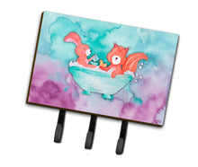 Load image into Gallery viewer, Rabbit and Squirrel Bathing Watercolor Leash or Key Holder BB7348TH68
