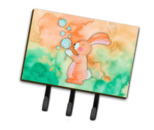 Load image into Gallery viewer, Rabbit and Bubbles Watercolor Leash or Key Holder BB7349TH68