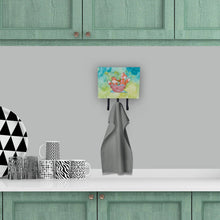 Load image into Gallery viewer, Foxes Bathing Watercolor Leash or Key Holder BB7350TH68