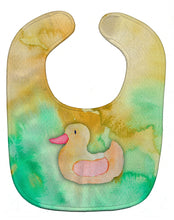 Load image into Gallery viewer, Rubber Duckie Watercolor Baby Bib BB7351BIB