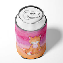 Load image into Gallery viewer, Orange Cat Watercolor Can or Bottle Hugger BB7354CC