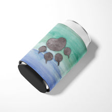 Load image into Gallery viewer, Cat Paw Watercolor Can or Bottle Hugger BB7356CC