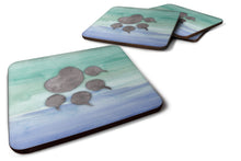 Load image into Gallery viewer, Cat Paw Watercolor Foam Coaster  BB7356FC