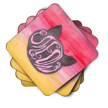 Load image into Gallery viewer, Cat Face Meow Watercolor Foam Coaster  BB7358FC