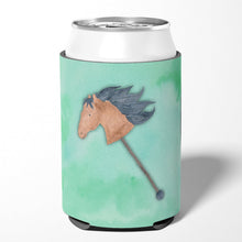 Load image into Gallery viewer, Stick Horse Watercolor Can or Bottle Hugger BB7366CC