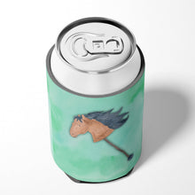 Load image into Gallery viewer, Stick Horse Watercolor Can or Bottle Hugger BB7366CC