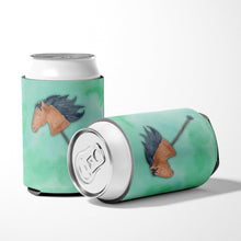 Load image into Gallery viewer, Stick Horse Watercolor Can or Bottle Hugger BB7366CC