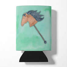 Load image into Gallery viewer, Stick Horse Watercolor Can or Bottle Hugger BB7366CC