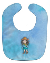 Load image into Gallery viewer, Cowgirl Watercolor Baby Bib BB7367BIB