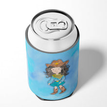 Load image into Gallery viewer, Cowgirl Watercolor Can or Bottle Hugger BB7367CC