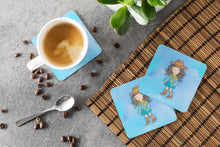 Load image into Gallery viewer, Cowgirl Watercolor Foam Coaster  BB7367FC
