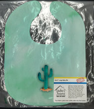 Load image into Gallery viewer, Western Cactus Watercolor Baby Bib BB7369BIB