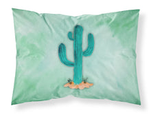 Load image into Gallery viewer, Western Cactus Watercolor Fabric Standard Pillowcase – Artistic Decorative Front, White Back BB7369PILLOWCASE