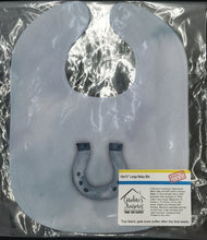 Load image into Gallery viewer, Horseshoe Watercolor Baby Bib BB7370BIB