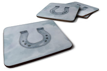 Load image into Gallery viewer, Horseshoe Watercolor Foam Coaster  BB7370FC