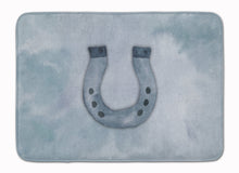 Load image into Gallery viewer, Horseshoe Watercolor Machine Washable Memory Foam Mat BB7370RUG