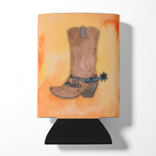 Load image into Gallery viewer, Cowboy Boot Watercolor Can or Bottle Hugger BB7371CC