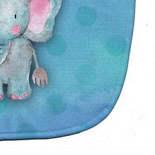 Load image into Gallery viewer, Blue Elepant Watercolor Baby Bib BB7372BIB