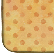 Load image into Gallery viewer, Polkadot Griaffe Watercolor Dish Drying Mat – Absorbent, Artistic Kitchen Essentials BB7373DDM