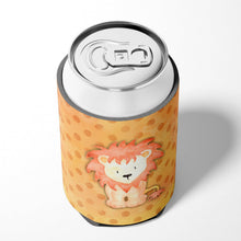 Load image into Gallery viewer, Polkadot Lion Watercolor Can or Bottle Hugger BB7374CC