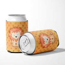 Load image into Gallery viewer, Polkadot Lion Watercolor Can or Bottle Hugger BB7374CC