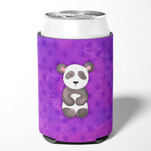 Load image into Gallery viewer, Polkadot Panda Bear Watercolor Can or Bottle Hugger BB7375CC