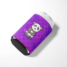 Load image into Gallery viewer, Polkadot Panda Bear Watercolor Can or Bottle Hugger BB7375CC