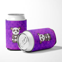 Load image into Gallery viewer, Polkadot Panda Bear Watercolor Can or Bottle Hugger BB7375CC