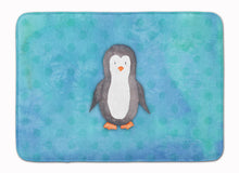 Load image into Gallery viewer, Polkadot Penguin Watercolor Machine Washable Memory Foam Mat BB7376RUG