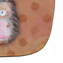 Load image into Gallery viewer, Polkadot Hedgehog Watercolor Baby Bib BB7378BIB