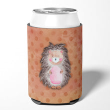 Load image into Gallery viewer, Polkadot Hedgehog Watercolor Can or Bottle Hugger BB7378CC