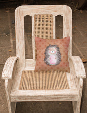 Load image into Gallery viewer, Polkadot Hedgehog Watercolor Fabric Decorative Pillow BB7378PW1818