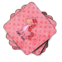Load image into Gallery viewer, Polkadot Horse Watercolor Foam Coaster  BB7379FC
