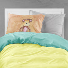 Load image into Gallery viewer, Monkey Watercolor Fabric Standard Pillowcase – Artistic Decorative Front, White Back BB7380PILLOWCASE