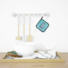 Load image into Gallery viewer, Rhinoceros Watercolor Pot Holders - Set of 2 - Heat-Resistant Kitchen Essentials BB7381PTHD