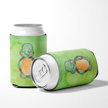 Load image into Gallery viewer, Turtle Watercolor Can or Bottle Hugger BB7382CC