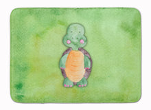 Load image into Gallery viewer, Turtle Watercolor Machine Washable Memory Foam Mat BB7382RUG