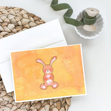 Load image into Gallery viewer, Rabbit Watercolor Greeting Cards -  Blank Note Cards – 8-Pack of Artist-Designed Cards with Envelopes