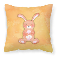 Load image into Gallery viewer, Rabbit Watercolor Fabric Decorative Pillow BB7383PW1818