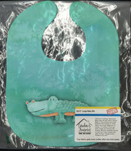 Load image into Gallery viewer, Alligator Watercolor Baby Bib BB7385BIB