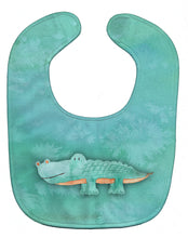 Load image into Gallery viewer, Alligator Watercolor Baby Bib BB7385BIB