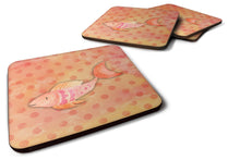 Load image into Gallery viewer, Orange Fish Watercolor Foam Coaster  BB7387FC