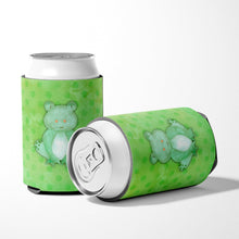 Load image into Gallery viewer, Polkadot Frog Watercolor Can or Bottle Hugger BB7388CC