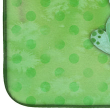 Load image into Gallery viewer, Polkadot Frog Watercolor Dish Drying Mat – Absorbent, Artistic Kitchen Essentials BB7388DDM