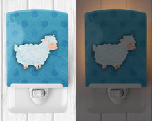 Load image into Gallery viewer, Polkadot Sheep Lamb Watercolor Ceramic Night Light BB7390CNL