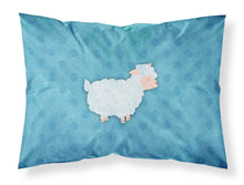 Load image into Gallery viewer, Polkadot Sheep Lamb Watercolor Fabric Standard Pillowcase – Artistic Decorative Front, White Back BB7390PILLOWCASE