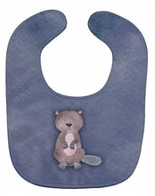 Load image into Gallery viewer, Beaver Watercolor Baby Bib BB7392BIB