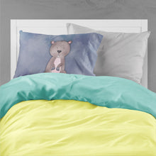 Load image into Gallery viewer, Beaver Watercolor Fabric Standard Pillowcase – Artistic Decorative Front, White Back BB7392PILLOWCASE