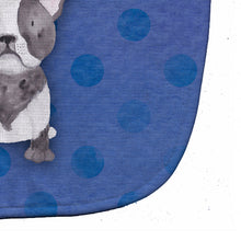 Load image into Gallery viewer, French Bulldog Polkadot Watercolor Baby Bib BB7394BIB